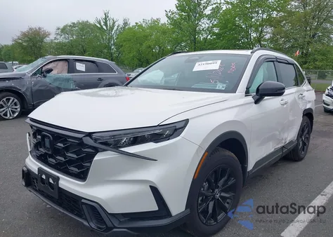 2025 Honda Cr-V Hybrid Sport z USA, uszkodzony, nr VIN 5J6RS6H59SL014933